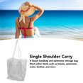 thumbnail image 4 of Large Capacity Mesh Beach Handbag, Quick Dry Breathable Travel Bag For Swimwear And Beach Essentials, 4 of 8