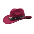 thumbnail image 4 of Bobifish Boys Cowboy Hat Wide Brim Cowboy Hat With Bull Decoration Holiday Casual Activity Hat For Sun Protection, 4 of 4