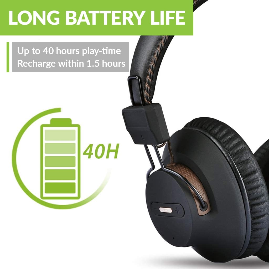 Avantree HT5009 Bluetooth Headphones 40Hrs Playtime 164ft Range for TV No Audio Delay Walmart