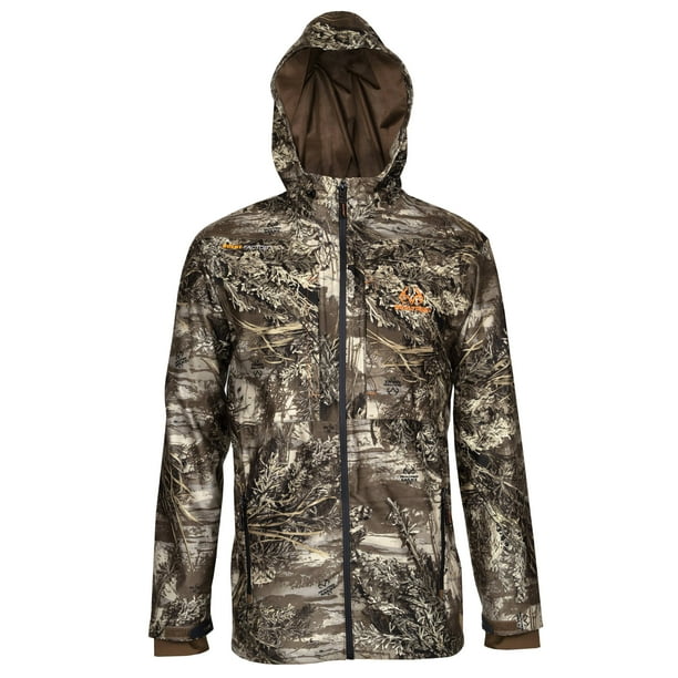 Realtree Men's Camo Scent Control Hunting Jacket - Walmart.com ...