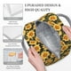 thumbnail image 3 of Balery Vintage Black Plaid Sunflower Bolsa de Almuerzo para Mujeres, Caja de Almuerzo, Bolsa de Almuerzo Pequeña Impermeable, Tote de Almuerzo Reutilizable con Gran Capacidad, 3 of 6