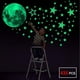 thumbnail image 1 of Pegatinas luminosas Calcomanías de pared, 435 piezas Estrellas luminosas Puntos y Luna Pegatinas de pared Pegatinas de pared DIY para dormitorio Niños Niñas Guardería Adepaton LL-1457, 1 of 8