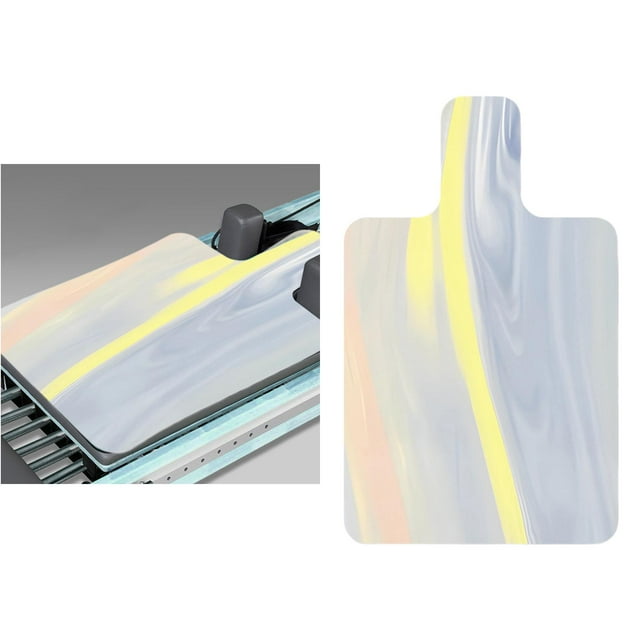 Funda para reformador de pilates shamjiam colchoneta de yoga plegable portátil Gris amarillo 61 cm x 99,6 cm