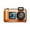 Orange, variant on Digital Camera Clearance, 6500W High-definition D50 Screen Outdoor Sports And Swimming Camera