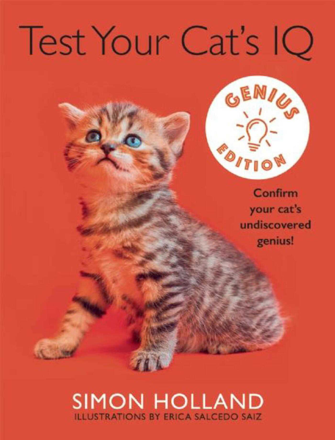 Test Your Cat's IQ Genius Edition Confirm Your Cat's Undiscovered