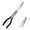 A, variant on Menrkoo Extended Pointed Nose Pliers Extended Handle Pliers Automotive Plug Disassembly Pliers B Free Size