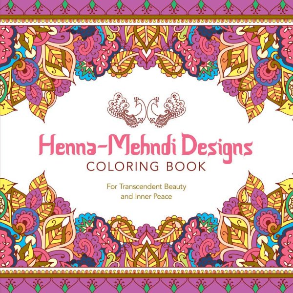 Download Henna Mehndi Designs Adult Coloring Book Walmart Com Walmart Com