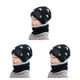 thumbnail image 1 of Sonducket Gorro de invierno para niños, pañuelo para el cuello, calentador de cuello, ciclismo, deportes al aire libre negro 3piezas, 1 of 6