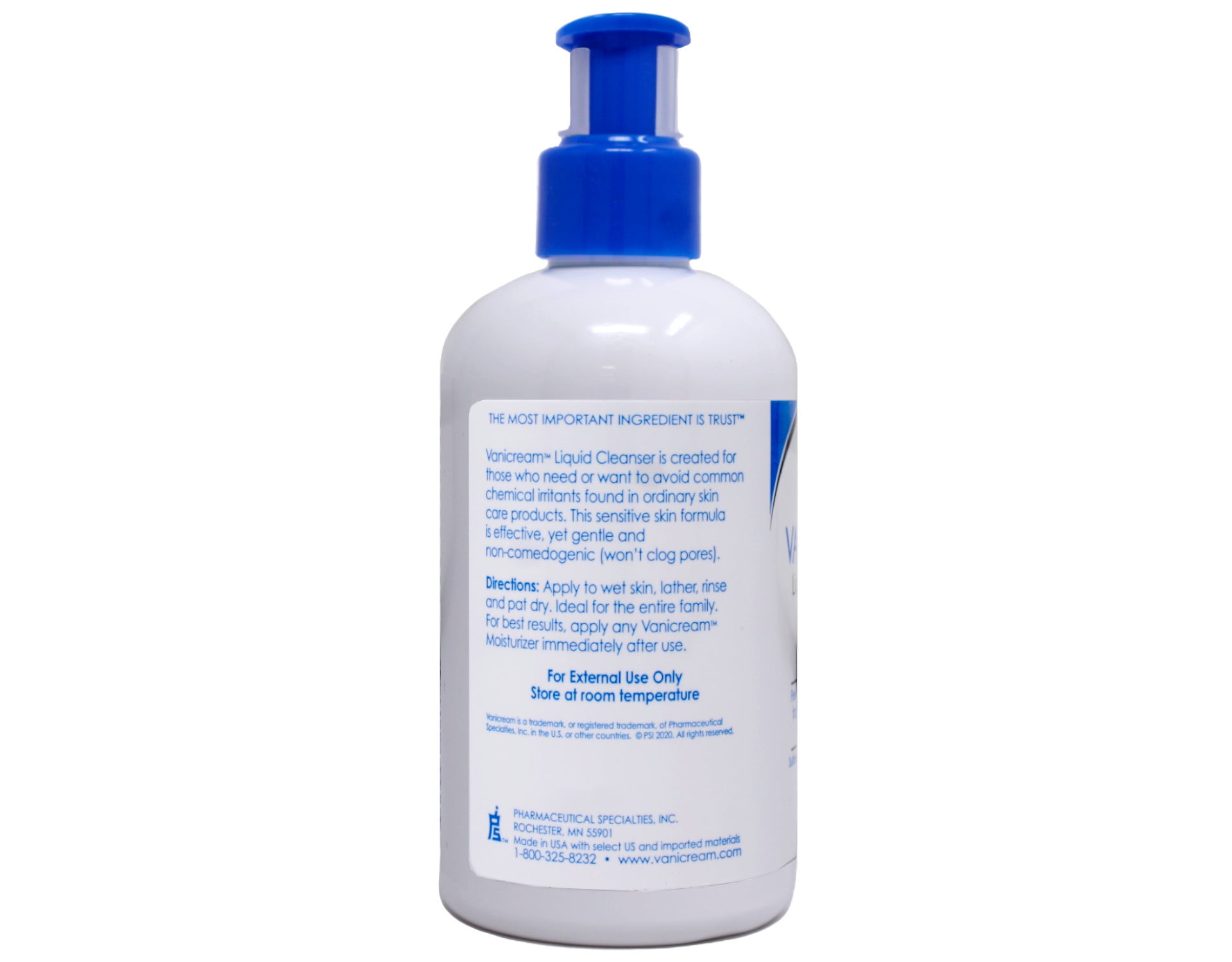Vanicream, Liquid Cleanser, For Sensitive Skin, 8 fl oz Pack of 2