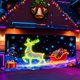 thumbnail image 3 of Pancarta fluorescente para puerta de garaje | Fiestas navideñas | 480 x 210 cm Fondo fotográfico de Papá Noel, 3 of 5