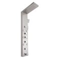 thumbnail image 2 of 57.6 Inch Shower Panel Tower System Stainless Steel 6 In 1 Multi-Function Shower Panel Silver, 2 of 22