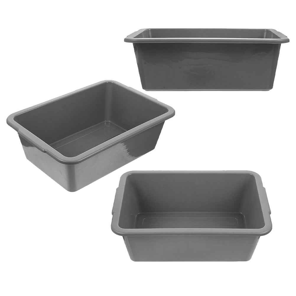 Rubbermaid FG5582RDWHT 14Slide 'N Stack Stacking Basket - Walmart.com
