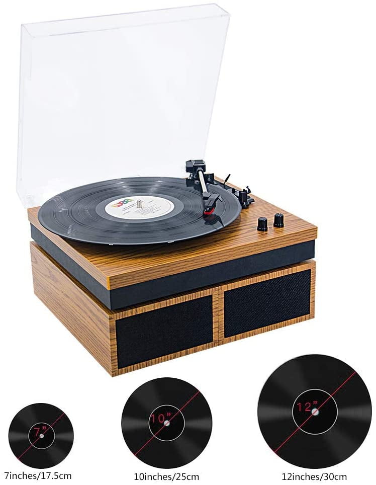 bluetooth turntable with speakers