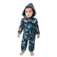 thumbnail image 5 of Baozhu Family Matching Christmas One-Piece Pajamas Parent-Child Hooded Cartoon Print Sleepwear Xmas Homewear Bodysuit, 5 of 5
