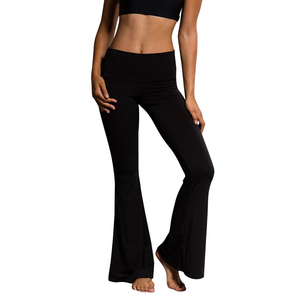  90 Degree By Reflex High Waist Flare Yoga Pant with