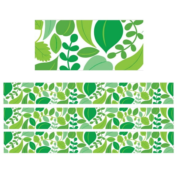 Creative Teaching Press Straight Border 3" x 144' Leaf Foliage (CTP10415-3)