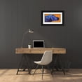 thumbnail image 3 of Wronski, Kathryn 14x9 Black Ornate Wood Framed with Double Matting Museum Art Print Titled - Lab With Orange, 3 of 4