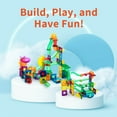 EverPlay 150-Piece Marble Race Track Set, Magnetic Building Blocks ...