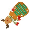 thumbnail image 5 of AURARMLET Brown Felt Wall Calendar with 24 Pockets, Holiday Advent Organizer for Door Decor and Seasonal Storage, 5 of 8