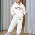 thumbnail image 7 of Gibobby Toddler Baby Girls Soft Clothes 12 24 Months 2T 3T 4T Long Sleeve Romper Jumpsuit Pants Outfit Set(3-4 Years,White), 7 of 7