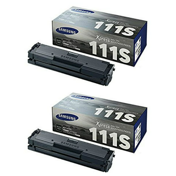 iets Sluimeren retort Samsung MLT-D111S Black Toner Cartridge 2-Pack - Walmart.com