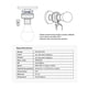 thumbnail image 5 of SONOFF Slampher R2 ITEAD Intelligent Light Bulb Holder 433MHz RF&WiFi Home Bulb Base Compatible with -Home/Nest & -Alexa Voice Control, 5 of 5