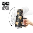 thumbnail image 3 of OBREWU Shiba Inu Tumbler with Handle and Lid,Shiba Inu 40oz Double Wall Vacuum Insulated Tumbler,Cups Gift for Women and Men, 3 of 7