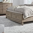 thumbnail image 3 of Liberty Furniture Avalon Queen Upholstered Storage Bed, Dresser & Mirror, Chest, Night Stand, 3 of 14