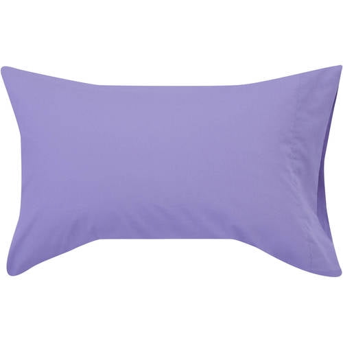 Mainstays 200 Thread Count Violet Pillowcases, 2 Count