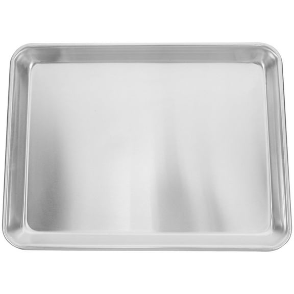 TABLZONE Versatile Plated Silver Aluminum Baking Pan Oven Sheet for Grilling and Steaming