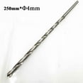 thumbnail image 2 of Diameter 2-6mm Length160-300mm Extra Long HSS Straight Shank Drill Bit, 2 of 6