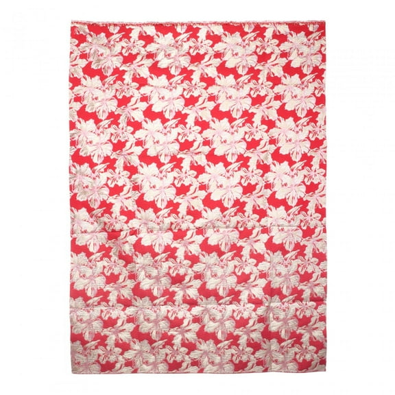 Wxqbjtam African Fabric, Embroidery Fabric Durable Stylish, Skin Friendly Shirts, Quality Red