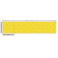 thumbnail image 2 of Ambesonne Yellow and White Fabric by the Yard Upholstery, Round Spots, 2 Yards, Yellow and White, 2 of 4