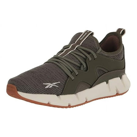 Womens Reebok Zig Sky 2.0 Shoe Size: 7.5 Army Green - Gum Running