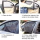 thumbnail image 4 of Parasol Magnético para Coche Cortina Protección UV Parasol para Ventana Coche (delantero), 4 of 9