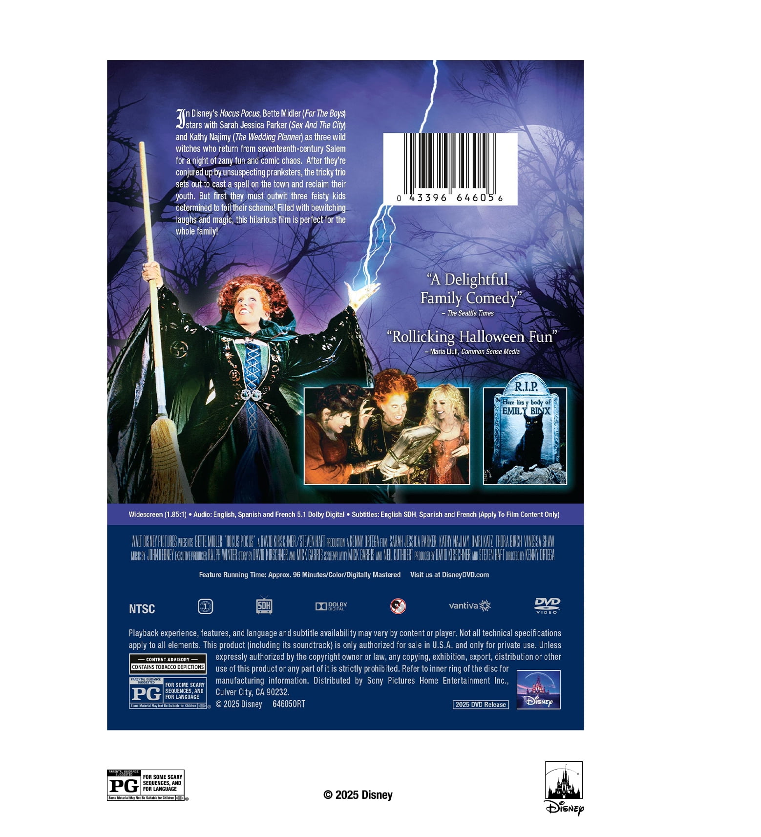 Hocus Pocus (DVD), Disney - Walmart.com