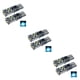 thumbnail image 2 of Riwesomey 2 uds luz de estacionamiento de coche 6000-6500k T10 bombilla de lectura de coche 5W LED lámpara de matrícula, azul hielo Type1 NO1 Riwesomey CBP175597, 2 of 6