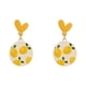 thumbnail image 1 of ColoMX 1 par de pendientes de limón frutas para mujeres aretes modernos de los aretes de moda colgan un regalo, 1 of 8
