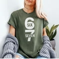 thumbnail image 2 of Funny Six Seven 6 7 Meme Design 6 7 T-Shirt, Multicolors, Size S-5XL, 2 of 5