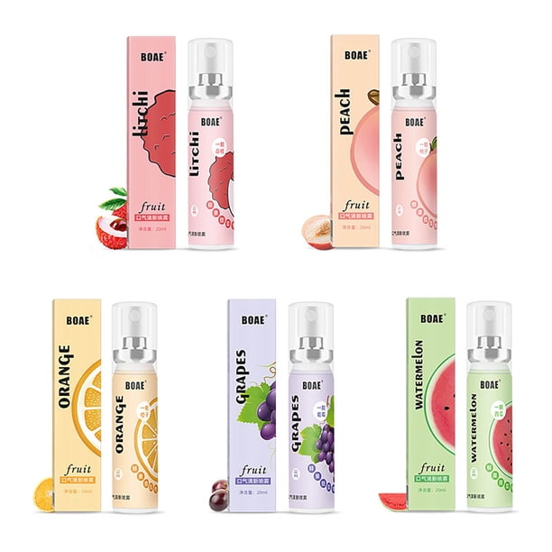 Fiudx Ofertas De La Semana 2024 Nuevo Spray Para El Aliento Fresco De Frutas Ambientador En Aerosol oral Con Sabor A Fruta Compacto Portátil Refrescante Aliento Fresco Cuidado Del Olor Bucal 20 Ml