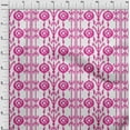 thumbnail image 3 of oneOone Cotton Silk Fabric Paisley|Stripe & Circle Ikat Print Fabric By The Yard 42 Inch Wide, 3 of 4