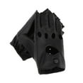 thumbnail image 3 of Guantes de PU de medio dedo Zulema Estilo Punk Rock para hombres, 3 of 7