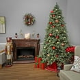 thumbnail image 2 of National Tree Company 6.5 ft. Feel Real® Wellesley Fir Hinged Tree with Dual Color® LED Lights & PowerConnect, 2 of 4