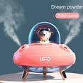 thumbnail image 3 of UFO Humidifier with Colorful Night Light, 2 Fog Outlets Spray Cute Pet Air Atomizer Air Humidifier, 3 of 4