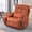 Orange, variant on Oversized Power Lift Recliner for Elderly 25.5in Extra Wide Recliner 4-Motor Massage and Heat 400 BLS Oversized Recliner Chair with Hidden Cup Holders and Side Pockets