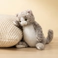 thumbnail image 2 of Cute Black Cat Stuffed Animal Doll - Creative Hand Magnetic Hug Cat Plush Soft Plush Toy Kitten Birthday Gift, 2 of 4