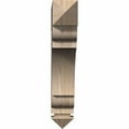 thumbnail image 4 of Ekena Millwork 4"W x 18"D x 18"H Funston Traditional Rough Sawn Bracket, Western Red Cedar, 4 of 39