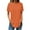 Orange, variant on Nnhblu Womens Loose Fit Tshirts Short Sleeve Summer Tops Casual Workout Yoga Tunic T Shirts Crewneck Tops Red,S-XXXL