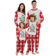 thumbnail image 1 of Pijamas familiares a juego de Navidad 2025, pijamas con estampado de alegres fuegos artificiales, ropa para adultos y niños, mono de bebé + ropa para perros, 1 of 5