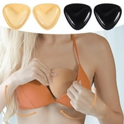 Double Sided Sticky Bra Insert, Waterproof Silicone Self Adhesive Bra Chest Pad: